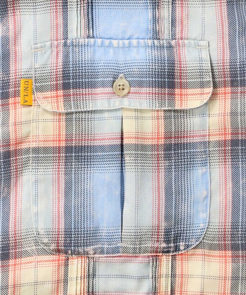UNION(UNION TOKYO)(ユニオン)の「UNION TOKYO EXPO LS SHIRT ユニオントーキョー チェックシャツ(シャツ/ブラウス・メンズ・ライトブルー/ピンク・MEDIUM/SMALL/LARGE/X-LARGE)」の7枚目の写真