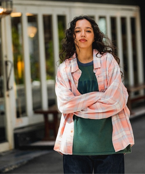 UNION(UNION TOKYO)(ユニオン)の「UNION TOKYO EXPO LS SHIRT ユニオントーキョー チェックシャツ(シャツ/ブラウス・メンズ・ライトブルー/ピンク・MEDIUM/SMALL/LARGE/X-LARGE)」の19枚目の写真