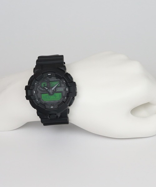 G-SHOCK(ジーショック)の「BLACK AND ELECTRO GREEN / GA-700BEG-1AJF(アナログ腕時計・メンズ・ブラック×グリーン・FREE)」の10枚目の写真