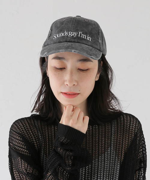 Carne Bollente（カルネボレンテ）の「Carne Bollente / カルネボレンテ My Cruising Cap（キャップ・レディース・ブラック・FREE）」の11枚目の写真