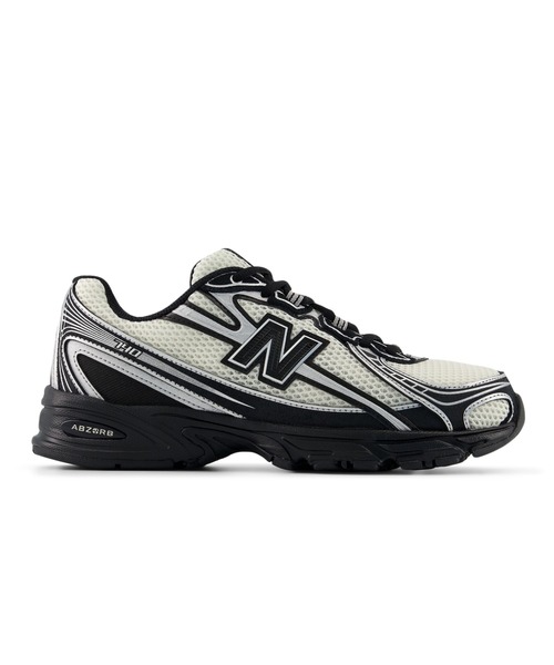 NEW BALANCE(ニューバランス)の「740(スニーカー・メンズ・ブラック×ホワイト/グレー×ホワイト・23.5cm/23.0cm/22.5cm/22.0cm/30.0cm/29.0cm/28.5cm/28.0cm/27.5cm/27.0cm/26.5cm/26.0cm/25.5cm/25.0cm/24.5cm/24.0cm)」の1枚目の写真