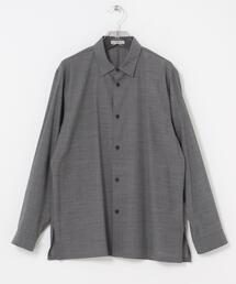 ATON WOOL GAUZE LOOSE FIT SHIRTS