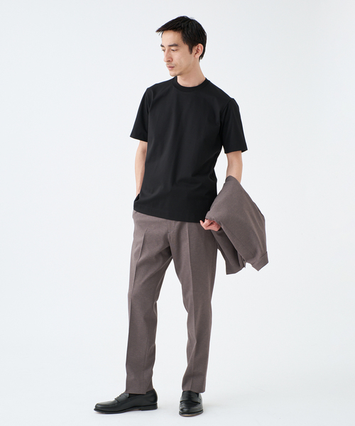 EDIFICE(エディフィス)の「3D FIT ドレスTシャツ(Tシャツ/カットソー・メンズ・ホワイト/チャコールグレー/ブラック・LARGE/MEDIUM/SMALL)」の6枚目の写真