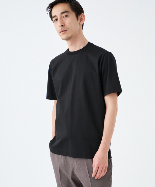 EDIFICE(エディフィス)の「3D FIT ドレスTシャツ(Tシャツ/カットソー・メンズ・ホワイト/チャコールグレー/ブラック・LARGE/MEDIUM/SMALL)」の9枚目の写真