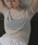 anuke�i�A���k�[�N�j�́uSheer Tulle T-Shirts�iT�V���c/�J�b�g�\�[�j�v�b�A�C�{���[