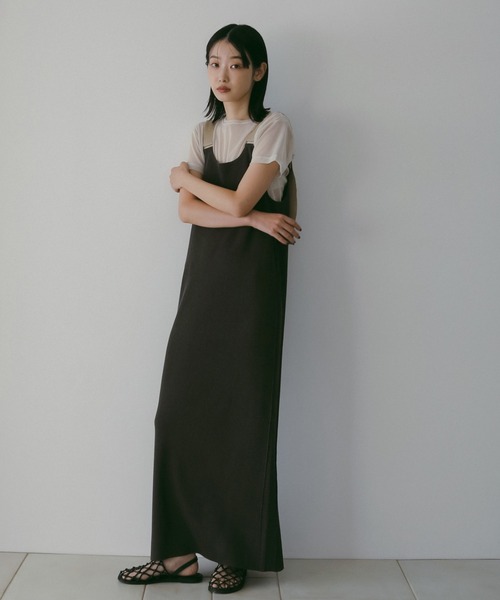 anuke(アンヌーク)の「Sheer Tulle T-Shirts(Tシャツ/カットソー・レディース・アイボリー/ブラウン/ブルー系その他・FREE)」の7枚目の写真