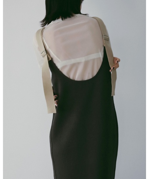 anuke(アンヌーク)の「Sheer Tulle T-Shirts(Tシャツ/カットソー・レディース・アイボリー/ブラウン/ブルー系その他・FREE)」の12枚目の写真