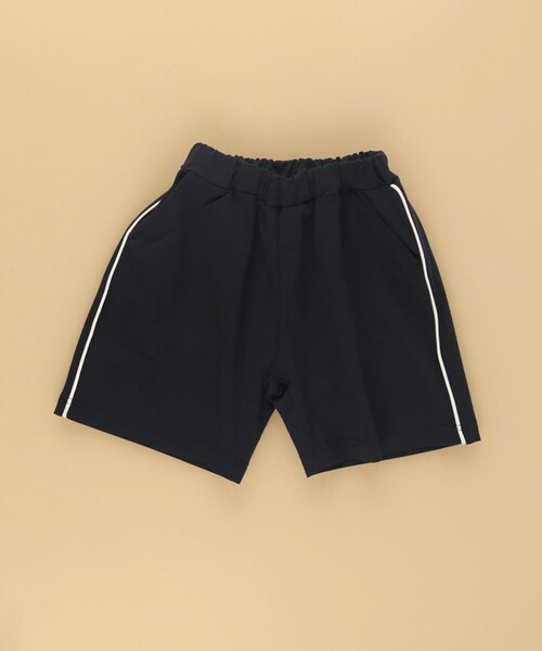 BRANSHES（ブランシェス）の「【WEB限定】吸水速乾／サイドラインハーフパンツ（その他パンツ・キッズ・ブラック/カーキオリーブ/キャメル/ネイビー・130/140/110/100/90/150/120）」の13枚目の写真