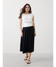 BANANA REPUBLIC FACTORY STORE ブラウジングウエスト ニットミディワンピース