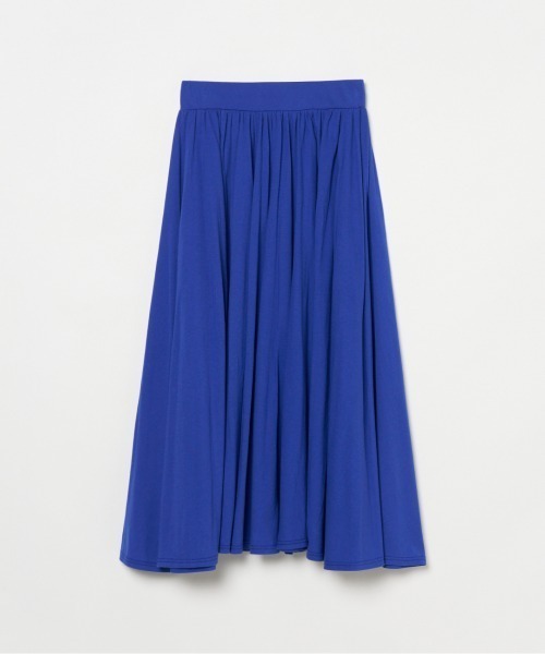 HELIOPOLE（エリオポール）の「COTTON JERSEY SKIRT（スカート・レディース・ブラック/ロイヤルブルー/ダークブラウン・38）」の4枚目の写真