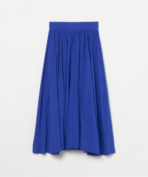 HELIOPOLE（エリオポール）の「COTTON JERSEY SKIRT（スカート・レディース・ブラック/ロイヤルブルー/ダークブラウン・38）」の9枚目の写真
