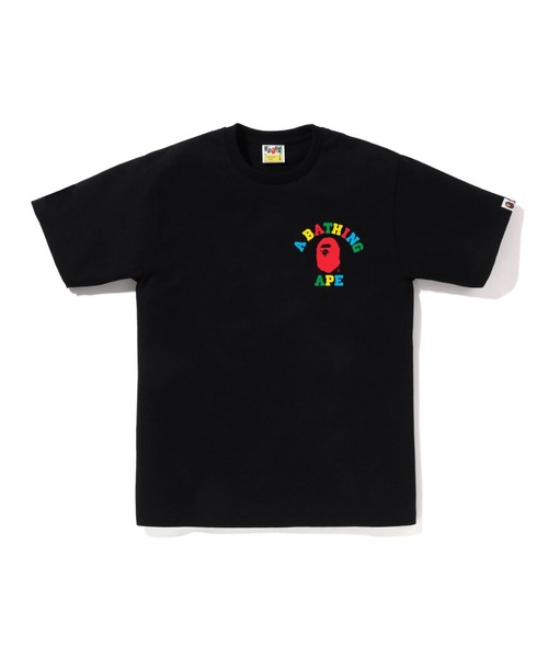 A BATHING APE(アベイシングエイプ)の「COLORS COLLEGE ATS TEE(Tシャツ/カットソー・メンズ・ブラック/グリーン/ホワイト・XX-LARGE/X-LARGE/LARGE/XXX-LARGE/MEDIUM/SMALL)」の2枚目の写真