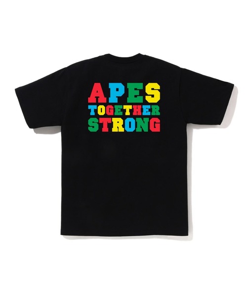 A BATHING APE(アベイシングエイプ)の「COLORS COLLEGE ATS TEE(Tシャツ/カットソー・メンズ・ブラック/グリーン/ホワイト・XX-LARGE/X-LARGE/LARGE/XXX-LARGE/MEDIUM/SMALL)」の5枚目の写真