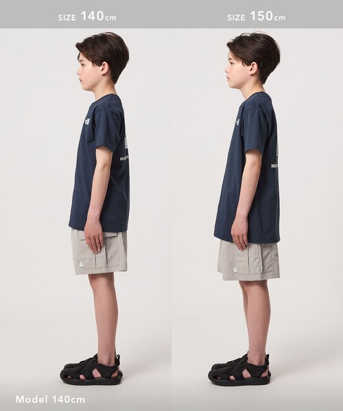 green label relaxing（グリーンレーベルリラクシング）の「カーゴ ショート パンツ / キッズ 100cm-160cm（カーゴパンツ・キッズ・ベージュ/ネイビー/グレー系・150cm/110cm/100cm/160cm/140cm/120cm/130cm）」の15枚目の写真