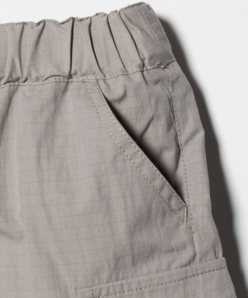 green label relaxing（グリーンレーベルリラクシング）の「カーゴ ショート パンツ / キッズ 100cm-160cm（カーゴパンツ・キッズ・ベージュ/ネイビー/グレー系・150cm/110cm/100cm/160cm/140cm/120cm/130cm）」の20枚目の写真