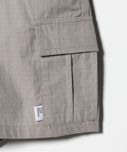 green label relaxing（グリーンレーベルリラクシング）の「カーゴ ショート パンツ / キッズ 100cm-160cm（カーゴパンツ・キッズ・ベージュ/ネイビー/グレー系・150cm/110cm/100cm/160cm/140cm/120cm/130cm）」の21枚目の写真