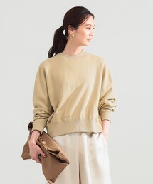 Demi-Luxe BEAMS | 【別注】SLOANE / 裏毛 ショート丈 ロングスリーブ スウェット(スウェット)