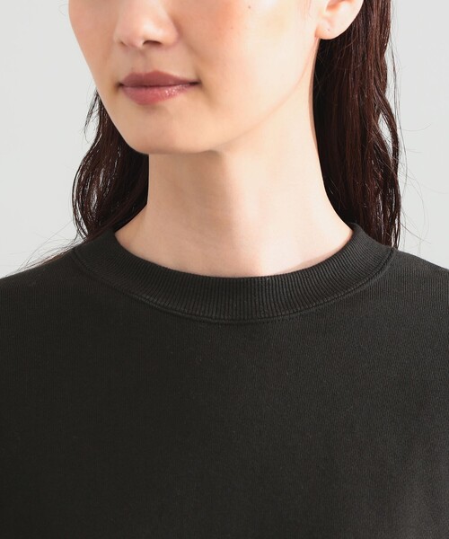 Demi-Luxe BEAMS（デミルクス ビームス）の「【別注】SLOANE / 裏毛 ショート丈 ロングスリーブ スウェット（スウェット・レディース・ダークグリーン/ブラウン系その他2・1/2）」の16枚目の写真