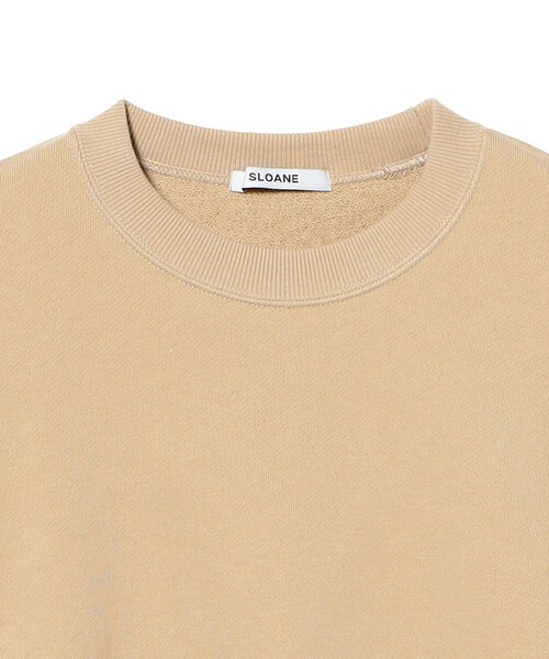 Demi-Luxe BEAMS(デミルクス ビームス)の「【別注】SLOANE / 裏毛 ショート丈 ロングスリーブ スウェット(スウェット・レディース・ダークグリーン/ブラウン系その他2・1/2)」の11枚目の写真