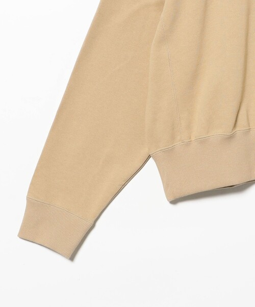 Demi-Luxe BEAMS(デミルクス ビームス)の「【別注】SLOANE / 裏毛 ショート丈 ロングスリーブ スウェット(スウェット・レディース・ダークグリーン/ブラウン系その他2・1/2)」の10枚目の写真