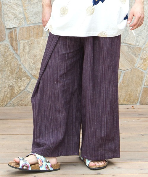 チャイハネ(チャイハネ)の「【チャイハネ】サバーイMEN'Sパンツ タイパンツ(その他パンツ・メンズ・パープル/ベージュ/レッド/グリーン/ブラック/ブルー・FREE)」の20枚目の写真