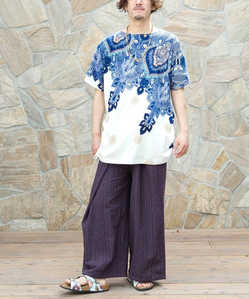 チャイハネ(チャイハネ)の「【チャイハネ】サバーイMEN'Sパンツ タイパンツ(その他パンツ・メンズ・パープル/ベージュ/レッド/グリーン/ブラック/ブルー・FREE)」の13枚目の写真