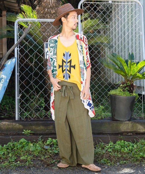 チャイハネ(チャイハネ)の「【チャイハネ】サバーイMEN'Sパンツ タイパンツ(その他パンツ・メンズ・パープル/ベージュ/レッド/グリーン/ブラック/ブルー・FREE)」の18枚目の写真