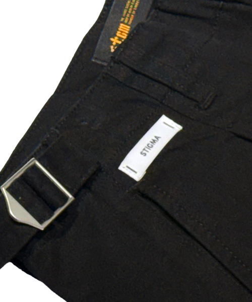 STIGMA(スティグマ)の「WASHED TAPERED PANTS BLACK(その他パンツ・メンズ・その他・MEDIUM/LARGE/X-LARGE)」の3枚目の写真