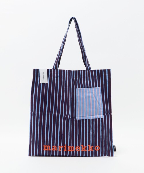 marimekko（マリメッコ）の「＜marimekko＞PICCOLO トートバッグ（トートバッグ・レディース・ネイビー/オレンジ・FREE）」の2枚目の写真