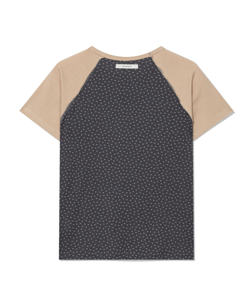 UGLY SHADOW(アグリーシャドウ)の「STAR CONTRAST RAGLAN T-SHIRT(CHARCOAL)(Tシャツ/カットソー・レディース・その他・FREE)」の5枚目の写真