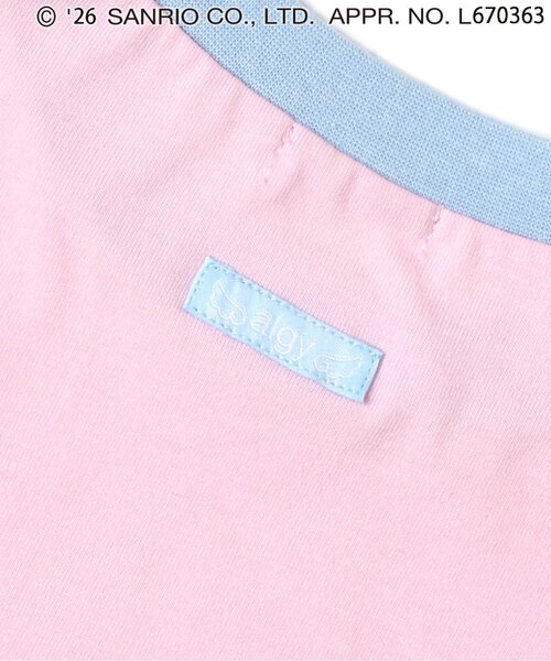 algy(アルジー)の「【ハローキティ】エンジェルリンガーTシャツ(Tシャツ/カットソー・キッズ・ピンク/オフホワイト/サックスブルー・160/150/140/130)」の20枚目の写真