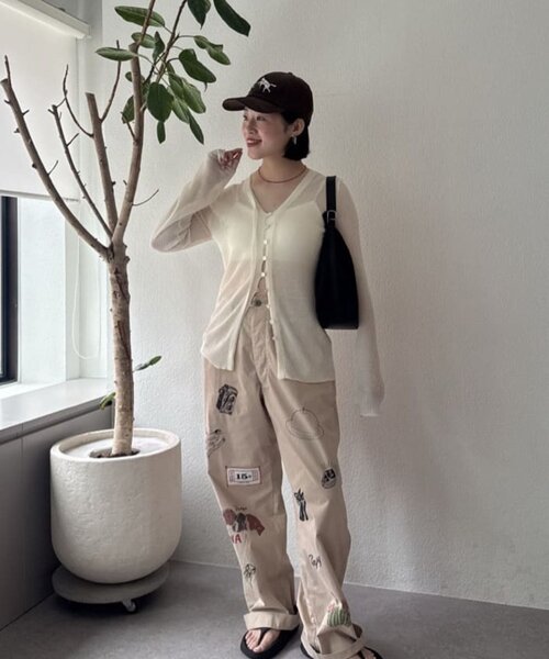 ear PAPILLONNER(イアパピヨネ)の「【uchida企画】メガネケース付き2WAYショルダーバッグ《撥水》(ショルダーバッグ・レディース・ブラック/ブラウン・FREE)」の7枚目の写真