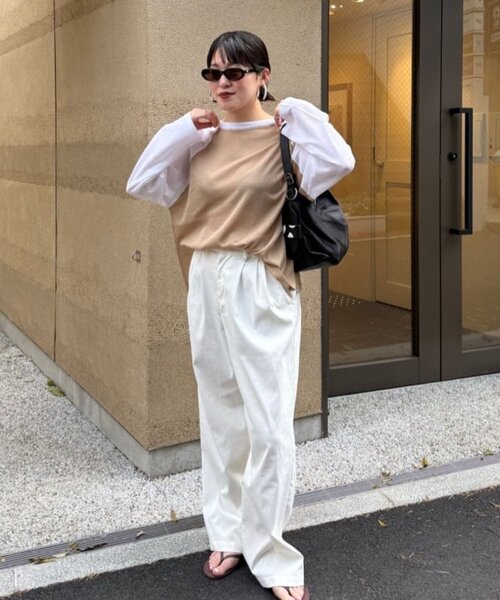 ear PAPILLONNER(イアパピヨネ)の「【uchida企画】メガネケース付き2WAYショルダーバッグ《撥水》(ショルダーバッグ・レディース・ブラック/ブラウン・FREE)」の10枚目の写真