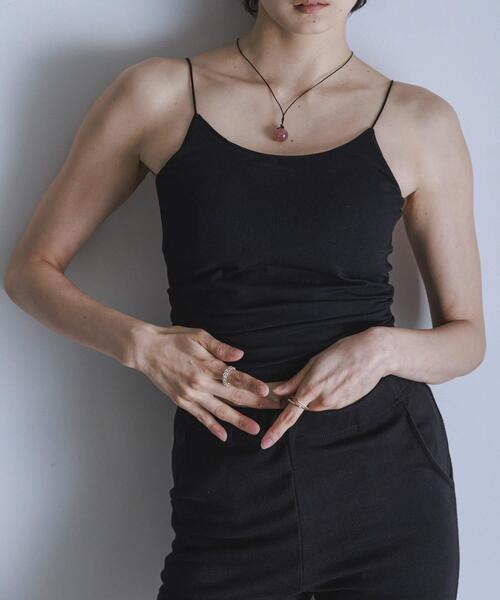 SMELLY（スメリー）の「SMELLY so’　redaventurine chain ring（リング・レディース・シルバー系その他・12）」の8枚目の写真