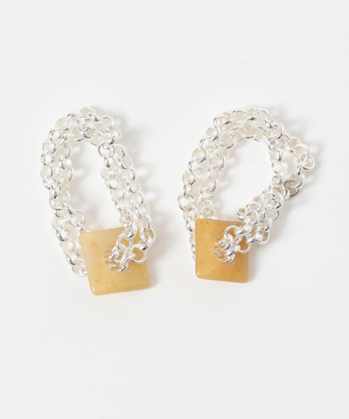SMELLY（スメリー）の「SMELLY so’　redaventurine chain ring（リング・レディース・シルバー系その他・12）」の15枚目の写真