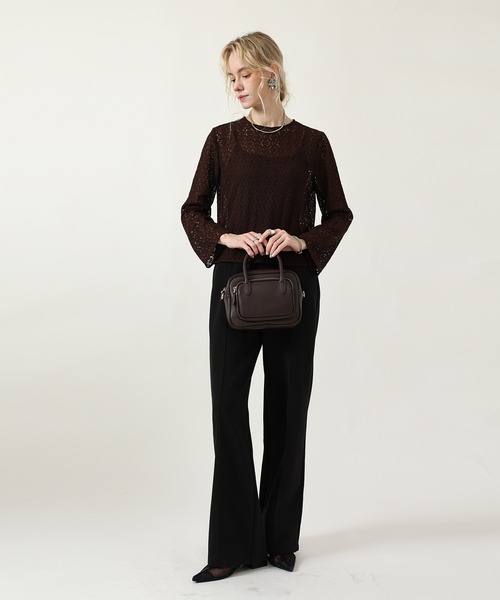 style code(スタイルコード)の「ZOZO限定【STYLE CODE/スタイルコード】2WAYミニボストンバッグ(ボストンバッグ・レディース・ブラック/ブラウン・FREE)」の7枚目の写真