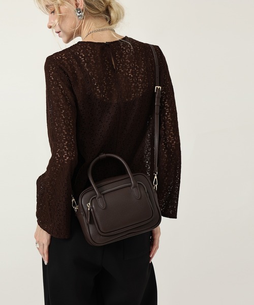 style code(スタイルコード)の「ZOZO限定【STYLE CODE/スタイルコード】2WAYミニボストンバッグ(ボストンバッグ・レディース・ブラック/ブラウン・FREE)」の18枚目の写真