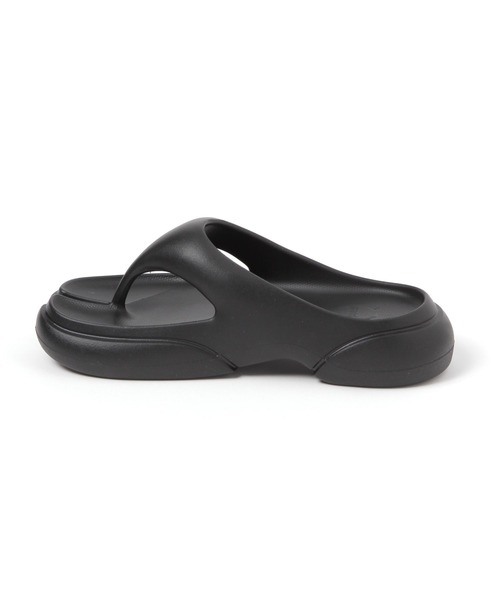 PAES(ペイズ)の「【Paes(ぺイズ)】NEW FLIP FLOP(WOMENS)(サンダル・レディース・ブラック・MEDIUM/SMALL)」の2枚目の写真
