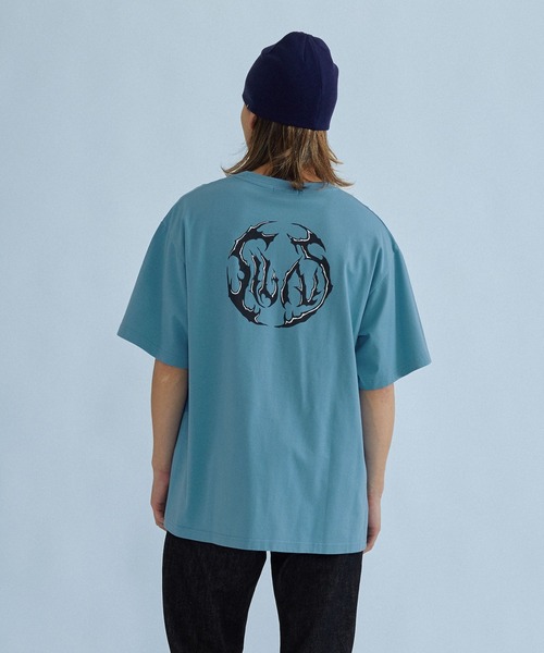 SILAS(サイラス)の「THORNY S/S TEE(Tシャツ/カットソー・メンズ・ライトブルー/ブラック/ホワイト・XL/L/M)」の3枚目の写真