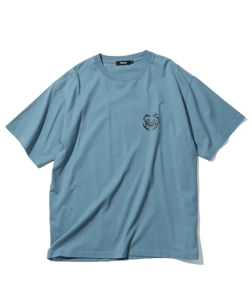 SILAS(サイラス)の「THORNY S/S TEE(Tシャツ/カットソー・メンズ・ライトブルー/ブラック/ホワイト・XL/L/M)」の4枚目の写真