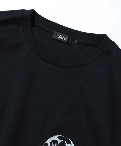 SILAS(サイラス)の「THORNY S/S TEE(Tシャツ/カットソー・メンズ・ライトブルー/ブラック/ホワイト・XL/L/M)」の15枚目の写真