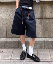 SELAN（セラン）の「【ユニセックス】2タックウエストタグワイドショーツ/ハーフパンツ（その他パンツ）」