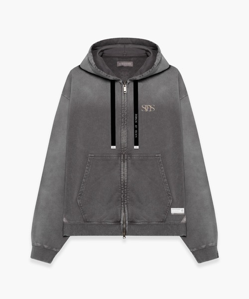 S.O.S Sun Faded Like Zip-up Hoodie（パーカー）｜SOUND OF SUNRISE