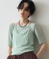 Trish（トリッシュ）の「スラブシアーホルターネックアンサンブル（Tシャツ/カットソー・MEDIUM）」