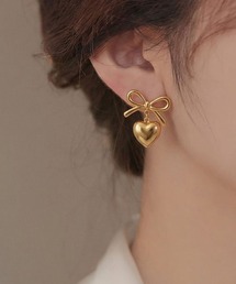 ピアス（両耳用）（リボンモチーフ）ファッション通販 - ZOZOTOWN