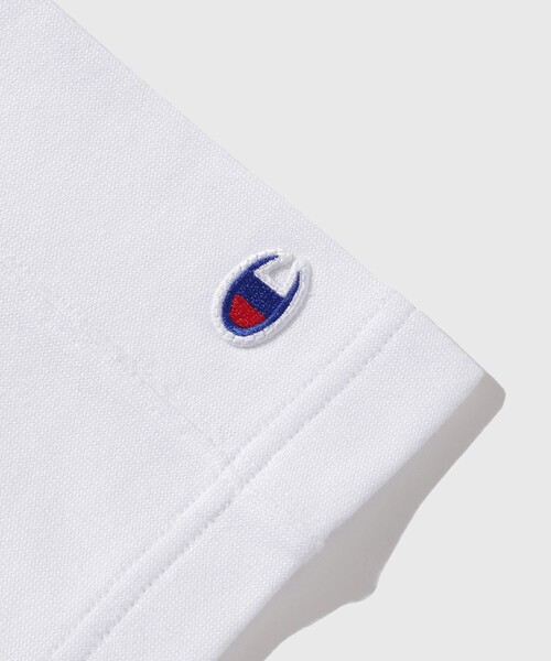 Champion（チャンピオン）の「《別注》【Champion/チャンピオン】REVERSE WEAVE TEE（Tシャツ/カットソー・メンズ・ネイビー/ホワイト/ブラック/ライトグレー・L/M/S/XL）」の13枚目の写真