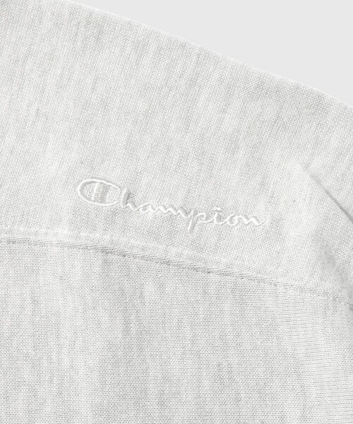 Champion（チャンピオン）の「《別注》【Champion/チャンピオン】REVERSE WEAVE TEE（Tシャツ/カットソー・メンズ・ネイビー/ホワイト/ブラック/ライトグレー・L/M/S/XL）」の16枚目の写真