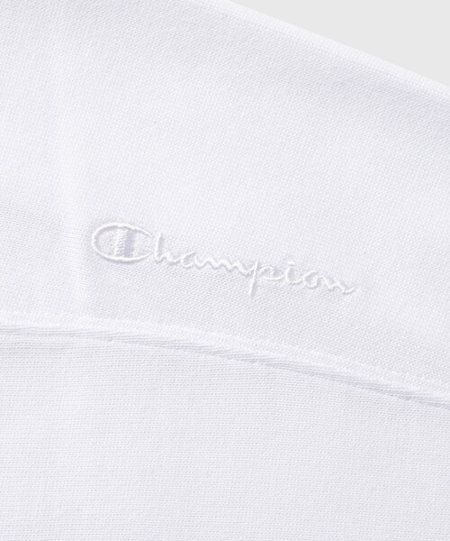 Champion（チャンピオン）の「《別注》【Champion/チャンピオン】REVERSE WEAVE TEE（Tシャツ/カットソー・メンズ・ネイビー/ホワイト/ブラック/ライトグレー・L/M/S/XL）」の17枚目の写真