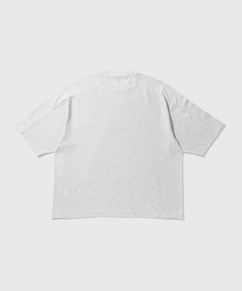 Champion（チャンピオン）の「《別注》【Champion/チャンピオン】REVERSE WEAVE TEE（Tシャツ/カットソー・メンズ・ネイビー/ホワイト/ブラック/ライトグレー・L/M/S/XL）」の21枚目の写真
