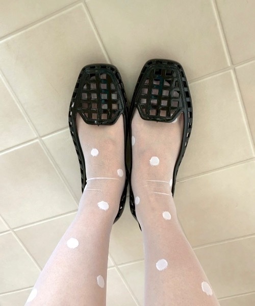 Birthday room（バースデイルーム）の「ジェリーシューズ/Jelly shoes（サンダル・レディース・ブラック/シルバー/クリア・SMALL/LARGE/MEDIUM）」の14枚目の写真